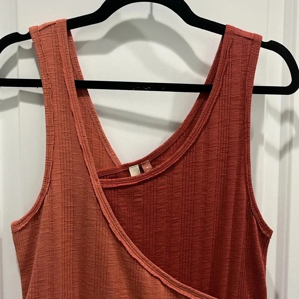 Pilcro Sustainable Dual Pink Two-Tone Tank Sz M - Picture 6 of 8